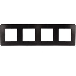 Изображение товара Рамка на 4 поста (черный) ЭРА 12-5104-06