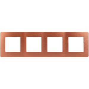 Изображение товара Рамка на 4 поста (медь) ЭРА 12-5104-14