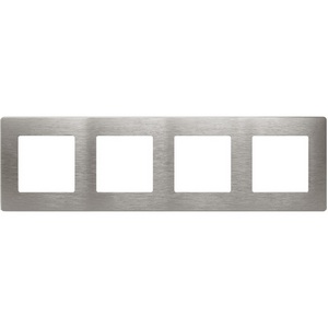 Изображение товара Рамка на 4 поста (титан) ЭРА 12-5104-16
