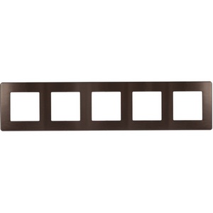 Изображение товара Рамка на 5 постов (бронза) ЭРА 12-5105-13