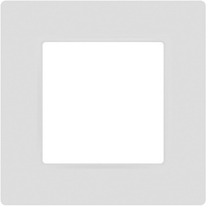 Изображение товара Рамка на 1 пост (белый матовый) ЭРА 12-5201-01М