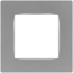 Изображение товара Рамка на 1 пост (алюминий) ЭРА 12-5201-03