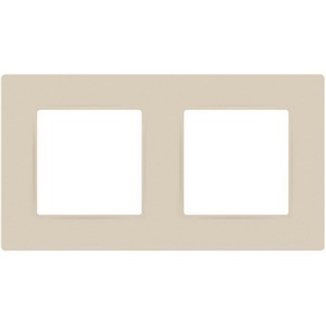 Изображение товара Рамка на 2 поста (слоновая кость) ЭРА 12-5202-02