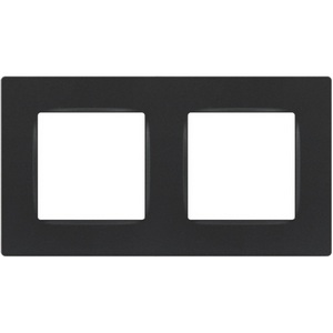 Изображение товара Рамка на 2 поста (графит) ЭРА 12-5202-12