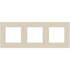 Изображение товара Рамка на 3 поста (слоновая кость) ЭРА 12-5203-02