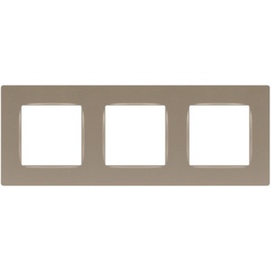 Изображение товара Рамка на 3 поста (шампань) ЭРА 12-5203-04