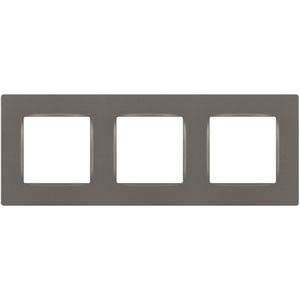 Изображение товара Рамка на 3 поста (титан) ЭРА 12-5203-16
