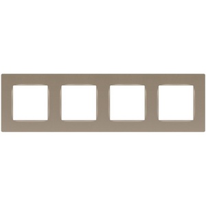 Изображение товара Рамка на 4 поста (шампань) ЭРА 12-5204-04