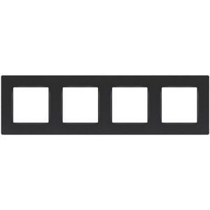Изображение товара Рамка на 4 поста (графит) ЭРА 12-5204-12