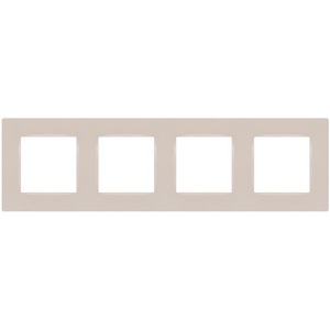Изображение товара Рамка на 4 поста (перламутровый) ЭРА 12-5204-15