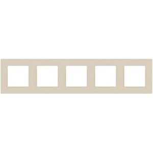 Изображение товара Рамка на 5 постов (слоновая кость) ЭРА 12-5205-02