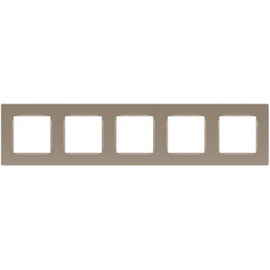 Изображение товара Рамка на 5 постов (шампань) ЭРА 12-5205-04