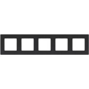 Изображение товара Рамка на 5 постов (графит) ЭРА 12-5205-12
