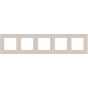 Изображение товара Рамка на 5 постов (перламутровый) ЭРА 12-5205-15
