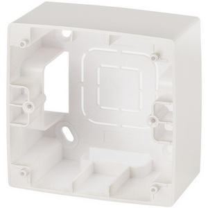 Изображение товара Коробка для накладного монтажа на 1 пост (перламутровый) ЭРА 12-6101-15