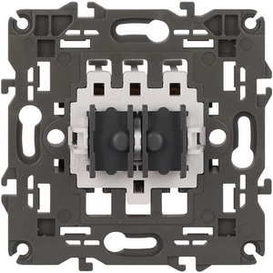 Изображение товара Механизм двухклавишного переключателя для жалюзи встраиваемый ЭРА 14-1109-99