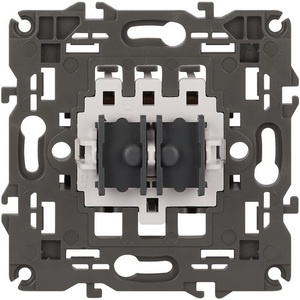 Изображение товара Механизм двухклавишного переключателя для жалюзи встраиваемый ЭРА 14-1110-99