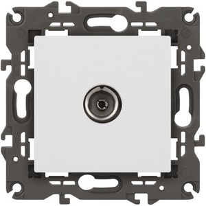 Изображение товара ТВ-розетка встраиваемая (белый) ЭРА 14-3101-01
