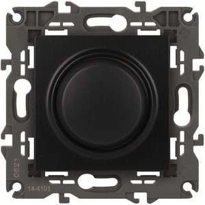 Изображение товара Диммер встраиваемый (антрацит) ЭРА 14-4101-05