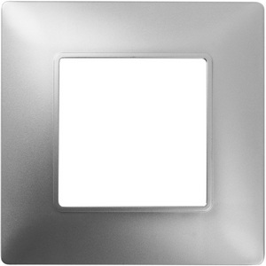 Изображение товара Рамка на 1 пост (алюминий) ЭРА 14-5001-03