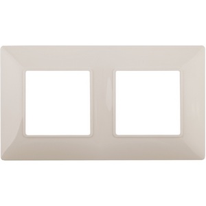 Изображение товара Рамка на 2 поста (слоновая кость) ЭРА 14-5002-02