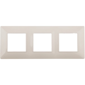 Изображение товара Рамка на 3 поста (слоновая кость) ЭРА 14-5003-02