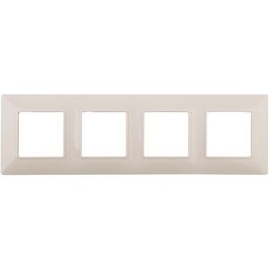 Изображение товара Рамка на 4 поста (слоновая кость) ЭРА 14-5004-02