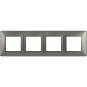 Изображение товара Рамка на 4 поста (титан) ЭРА 14-5004-16