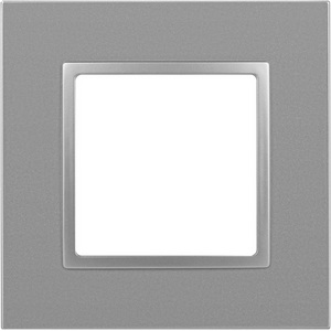 Изображение товара Рамка на 1 пост (алюминий) ЭРА 14-5011-03