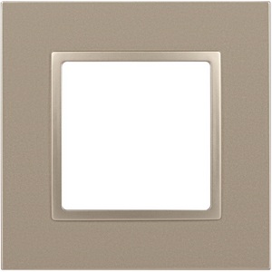 Изображение товара Рамка на 1 пост (шампань) ЭРА 14-5011-04