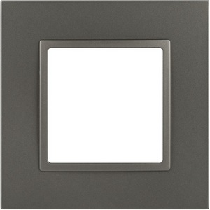 Изображение товара Рамка на 1 пост (титан) ЭРА 14-5011-16