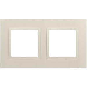 Изображение товара Рамка на 2 поста (слоновая кость) ЭРА 14-5012-02