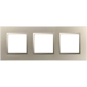 Изображение товара Рамка на 3 поста (шампань) ЭРА 14-5013-04