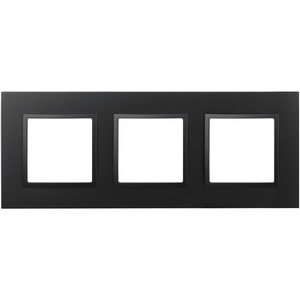 Изображение товара Рамка на 3 поста (антрацит) ЭРА 14-5013-05