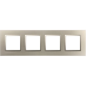 Изображение товара Рамка на 4 поста (шампань) ЭРА 14-5014-04