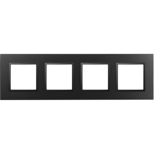 Изображение товара Рамка на 4 поста (антрацит) ЭРА 14-5014-05