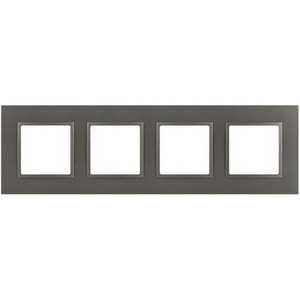 Изображение товара Рамка на 4 поста (титан) ЭРА 14-5014-16