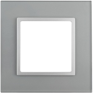 Изображение товара Рамка на 1 пост (алюминий) ЭРА 14-5101-03