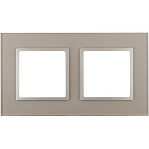 Изображение товара Рамка на 2 поста (шампань) ЭРА 14-5102-04