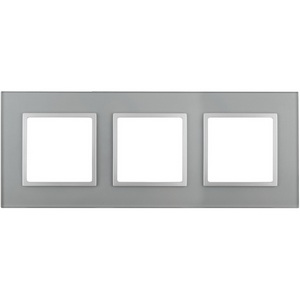 Изображение товара Рамка на 3 поста (алюминий) ЭРА 14-5103-03
