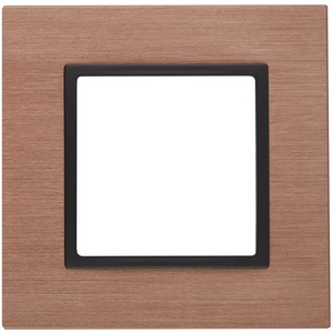 Изображение товара Рамка на 1 пост (медь, антрацит) ЭРА 14-5201-14