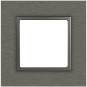 Изображение товара Рамка на 1 пост (титан) ЭРА 14-5201-16