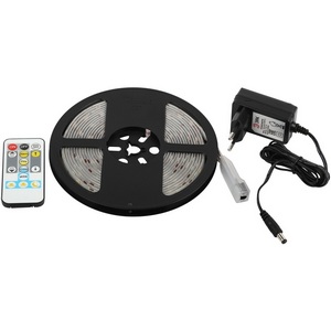 Изображение товара Комплект светодиодной ленты 12V 5м с пультом с регулировкой цветовой температуры ЭРА 5025kit-4.5-30-12-3000K/6500K-IP65