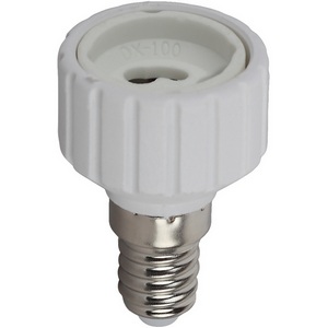 Изображение товара Патрон-переходник E14-GU10 ЭРА PRH-E14/GU10-PLA-WH ACS PRH-E14/GU10-PLA-WH