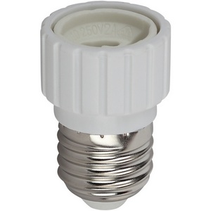 Изображение товара Патрон-переходник E27-GU10 ЭРА PRH-E27/GU10-PLA-WH ACS PRH-E27/GU10-PLA-WH