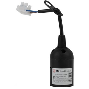 Изображение товара Патрон Е27 с клеммной колодкой ЭРА PTR/P-E27-PLA-BL-CAB_K ACS PTR/P-E27-PLA-BL-CAB_K