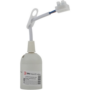 Изображение товара Патрон Е27 с клеммной колодкой ЭРА PTR/P-E27-PLA-WH-CAB_K ACS PTR/P-E27-PLA-WH-CAB_K