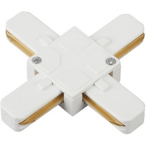 Изображение товара Коннектор TR7-C 2W X WH для однофазного шинопровода Х-образный белый Б0032179 ЭРА