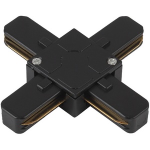 Изображение товара Коннектор TR7-C 2W X BK для однофазного шинопровода Х-образный черный Б0032183 ЭРА