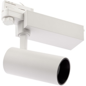 Изображение товара Трековый светильник LED трехфазный 220V узкий 4000K белый Б0049752 ЭРА SТR-30-36-40K-W20